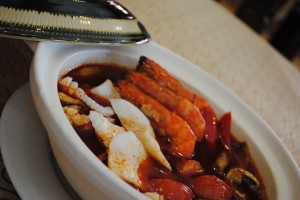 Braised Seafood in Szechuan Style