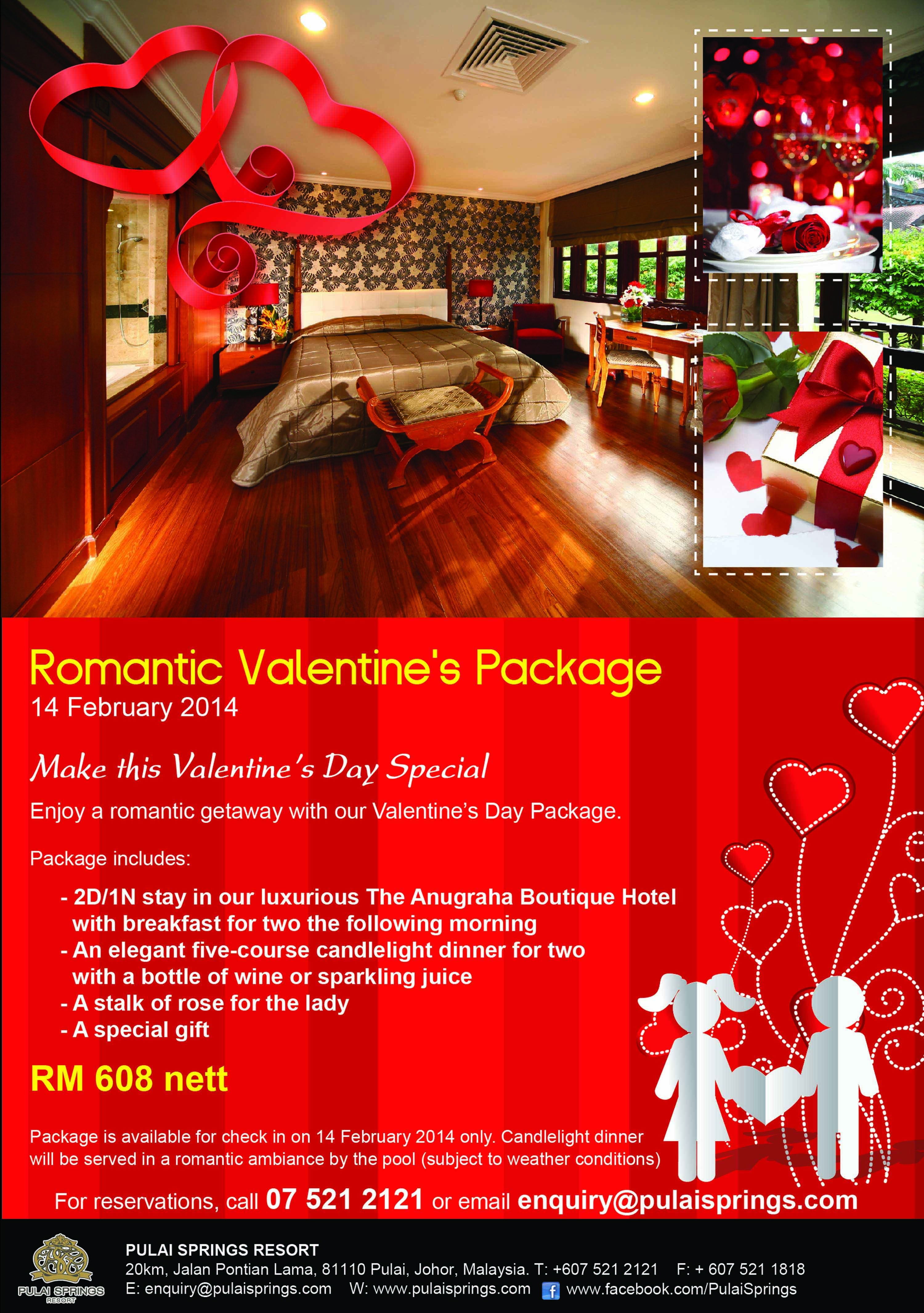 Valentine’s Packages and Deals Pulai Travel Blog Pulai Springs